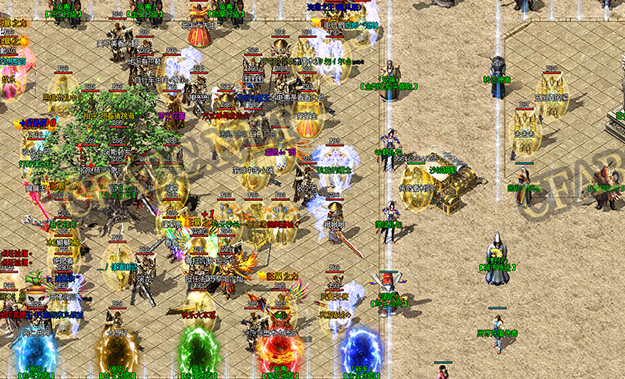 具有炫酷外观和逆天特点让玩家在沙巴克攻城中所向披靡